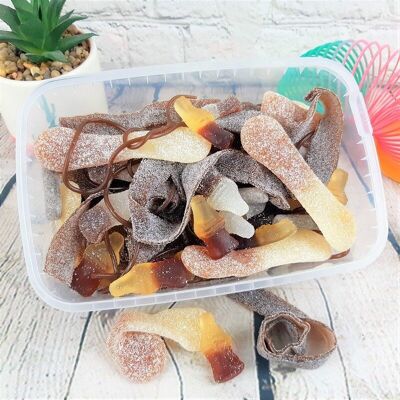 Cola-Bonbon-Lunchbox – Süßigkeiten-Mix