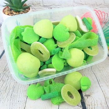 Lunch Box de bonbons verts - Candy Mix 1