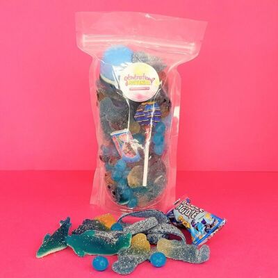 Mix of blue candies - Doypack - 500g