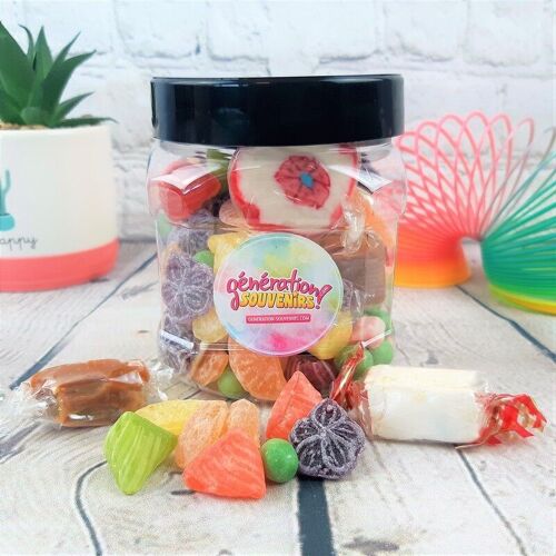 Petit bocal de bonbons anciens - Candy Mix