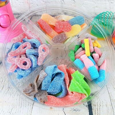 Plateau de bonbons acides - Candy Mix