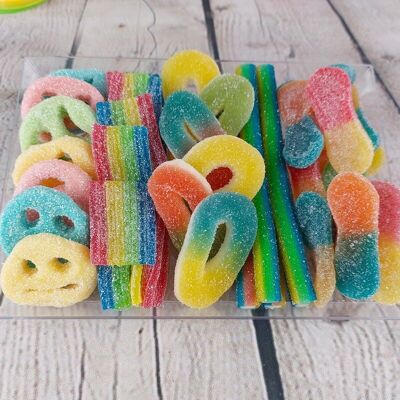 Vassoio di caramelle arcobaleno - Candy Board - 2 persone