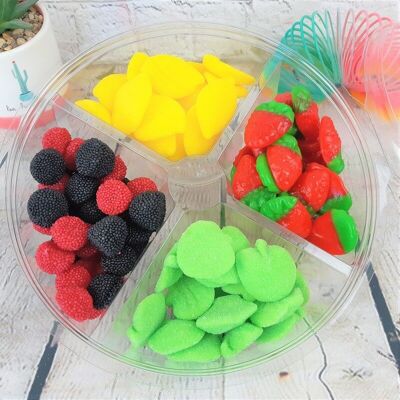 Obst-Süßigkeiten-Tablett – Süßigkeiten-Mix