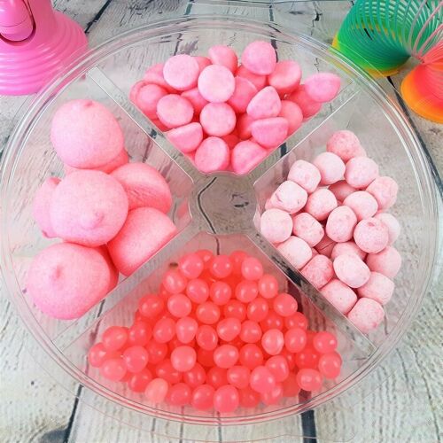 Plateau de bonbons roses - Candy Mix