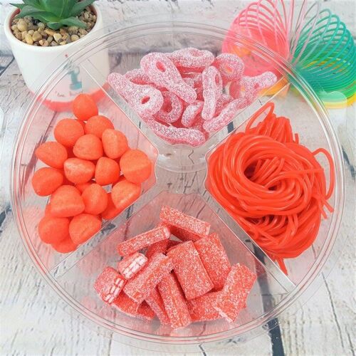 Plateau de bonbons rouges - Candy Mix