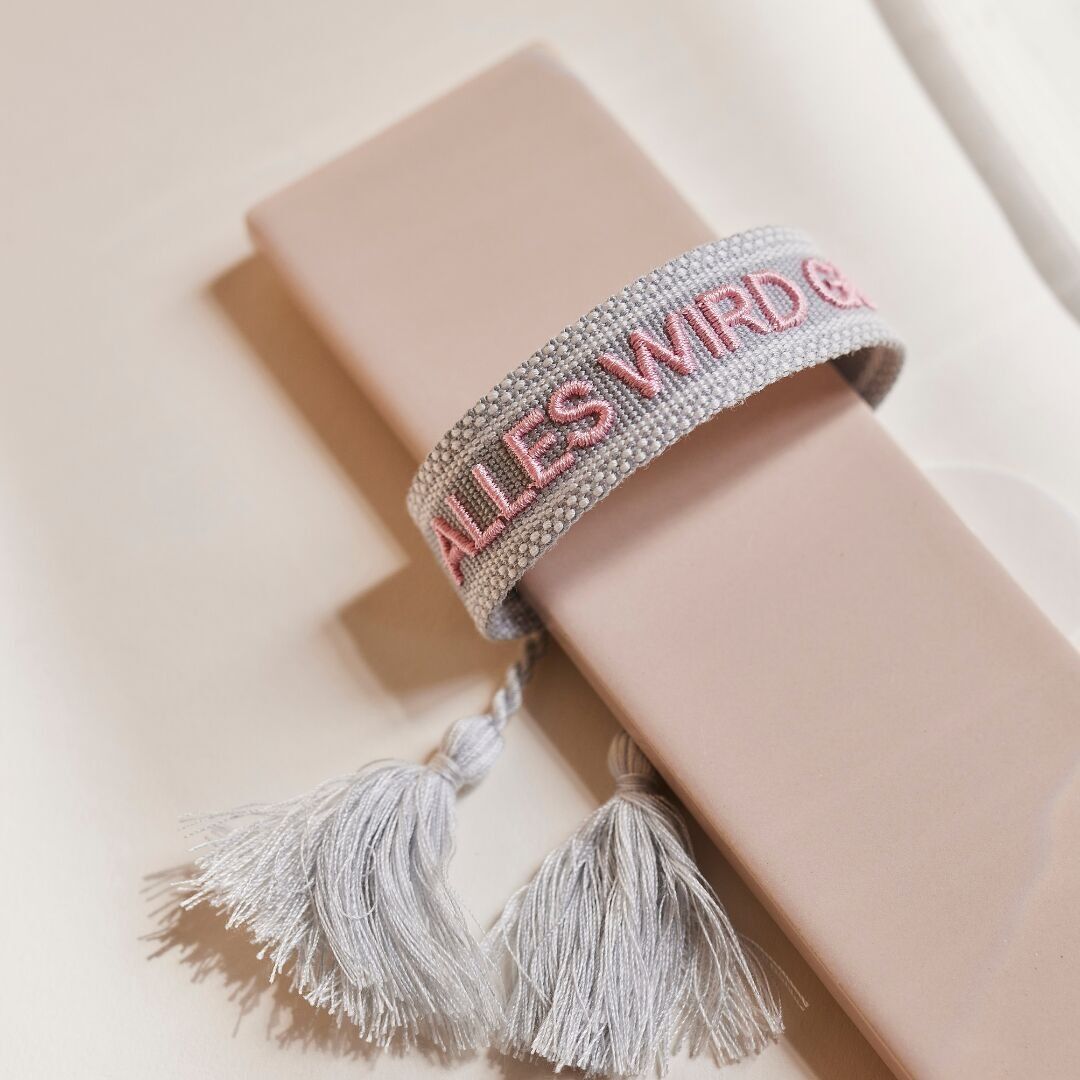 Tutto andrà bene braccialetto di dichiarazione