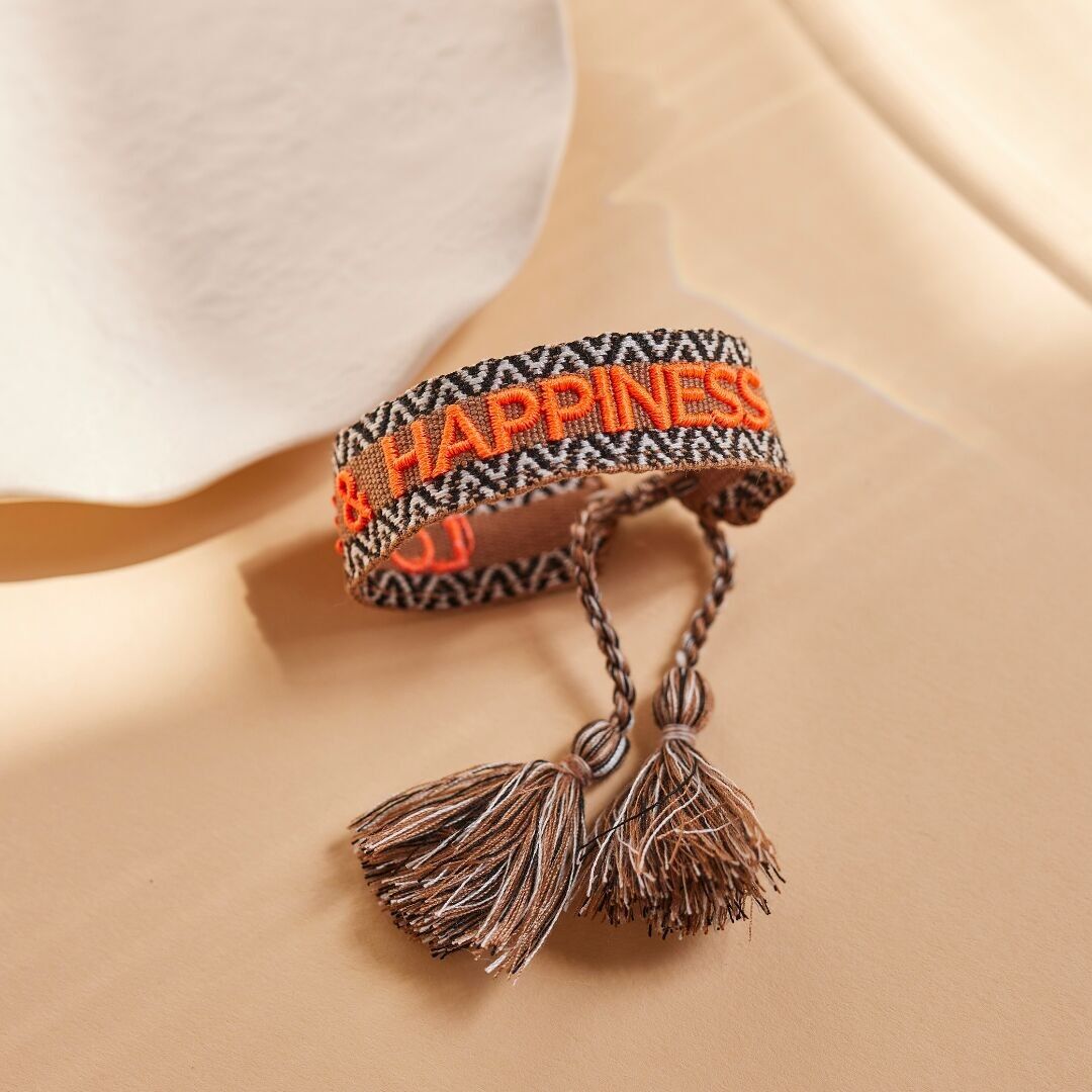 Braccialetto di dichiarazione di amore e felicità