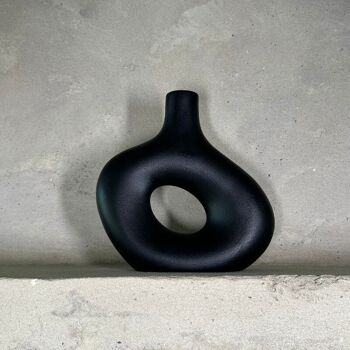 Vase Céramique - Luna Vase Noir 2