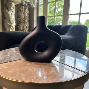 Vase Céramique - Luna Vase Noir 4