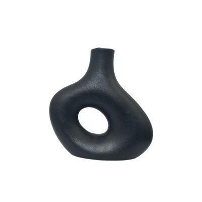 Vase Ceramic - Luna Vase Black Small
