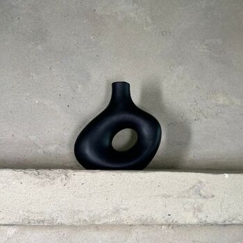 Vase Céramique - Luna Vase Noir Small 2