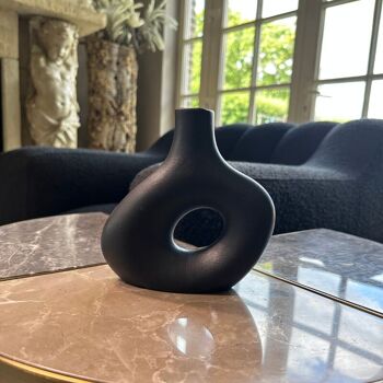 Vase Céramique - Luna Vase Noir Small 4