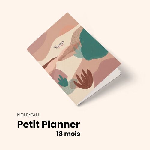 SOLDES 40% Petit Planner mensuel sans date - coloris DÉSERT