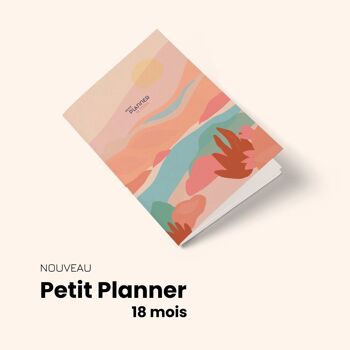 SOLDES -40% Petit Planner mensuel sans date - coloris RIVIERA 2