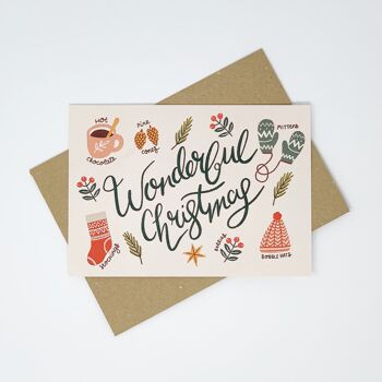 Merveilleux et Fabuleux Noël - Paquet de 8 Cartes 5