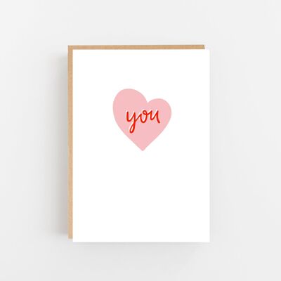Vous - Carte Coeur