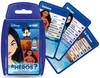 TOP TRUMPS DISNEY HEROES 10