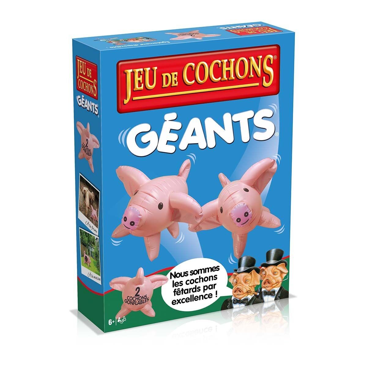 GIOCO DEI MAIALI GIGANTI - Gioco da tavolo - Gioco all'aperto - Gioco per famiglie - Winning Moves