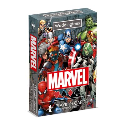 JEU DE 54 CARTES MARVEL