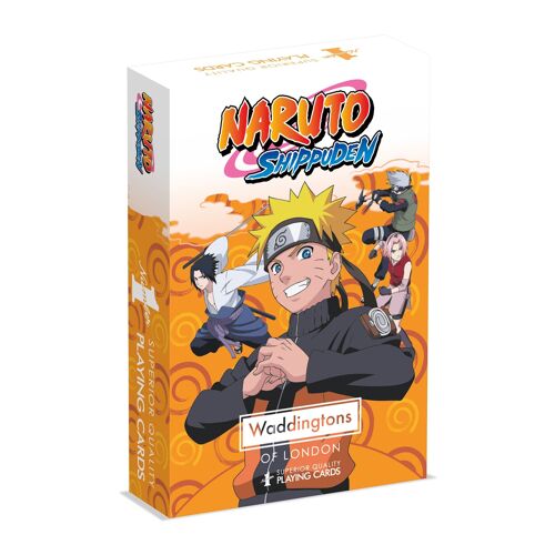 JEU DE 54 CARTES NARUTO SHIPPUDEN