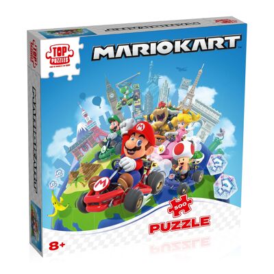 PUZZLE MARIO KART GIRO PER IL MONDO 500 PEZZI