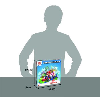 PUZZLE MARIO KART AUTOUR DU MONDE 500 PIECES 5