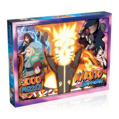 PUZZLE NARUTO SHIPPUDEN DER GROSSE NINJA-KRIEG 1000 TEILE