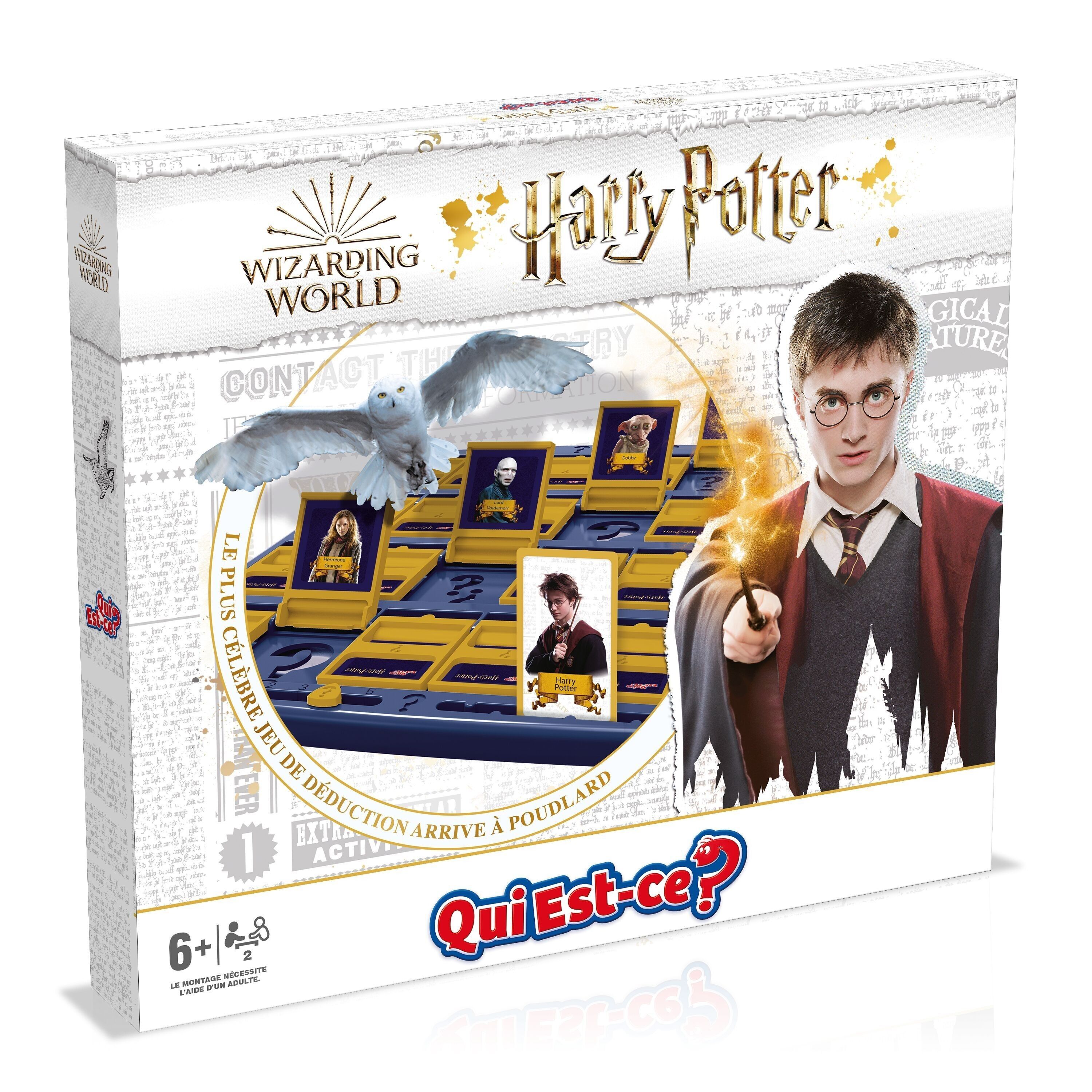 CHI E'?HARRY POTTER - Gioco da tavolo ufficiale - Licenza Harry Potter - Hasbro Winning Moves - Regalo di Natale per bambini dai 6 anni in su