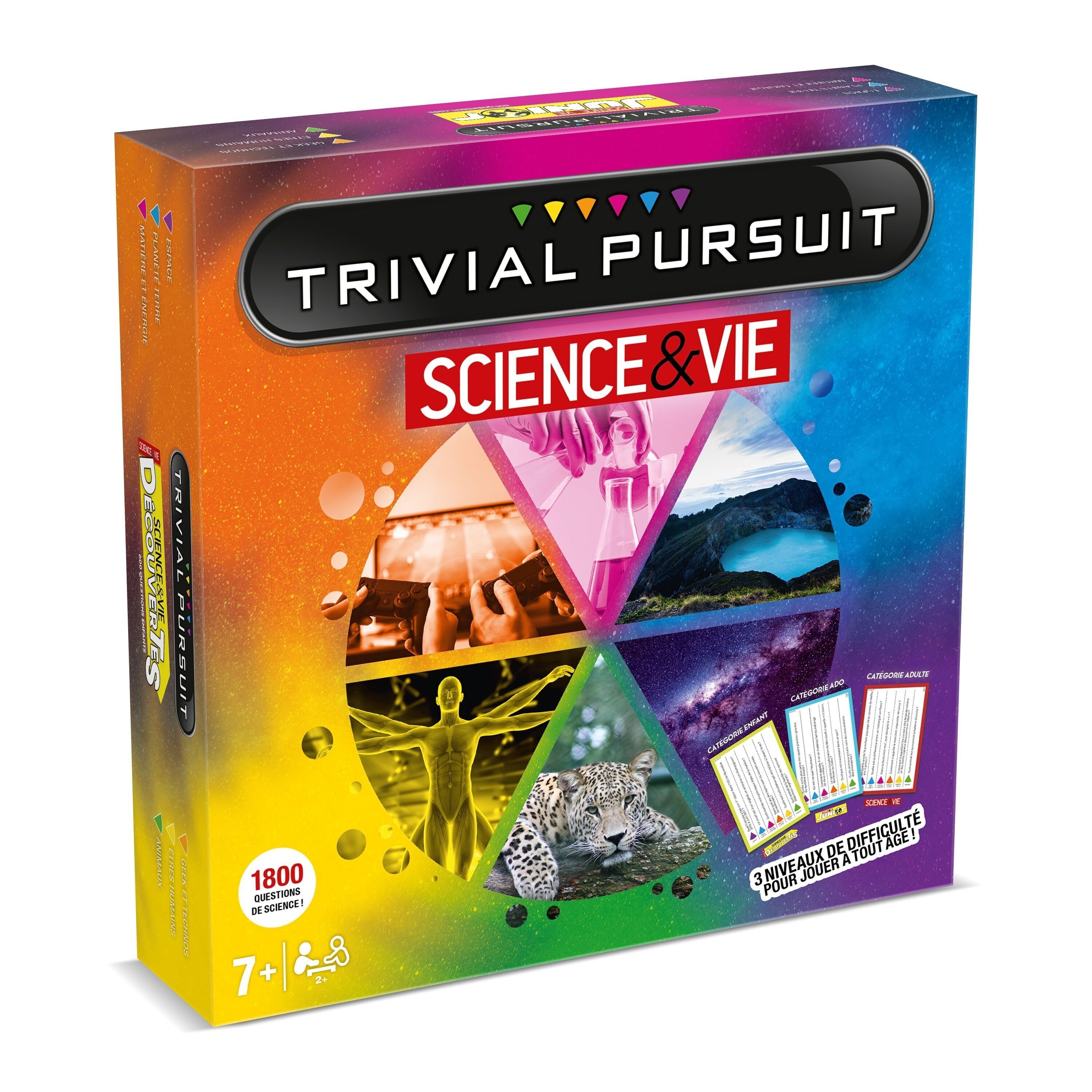 TRIVIAL PURSUIT SCIENCE & LIFE - Gioco da tavolo a quiz - Gioco per famiglie - Gioco educativo - Hasbro Winning Moves - Regalo di Natale
