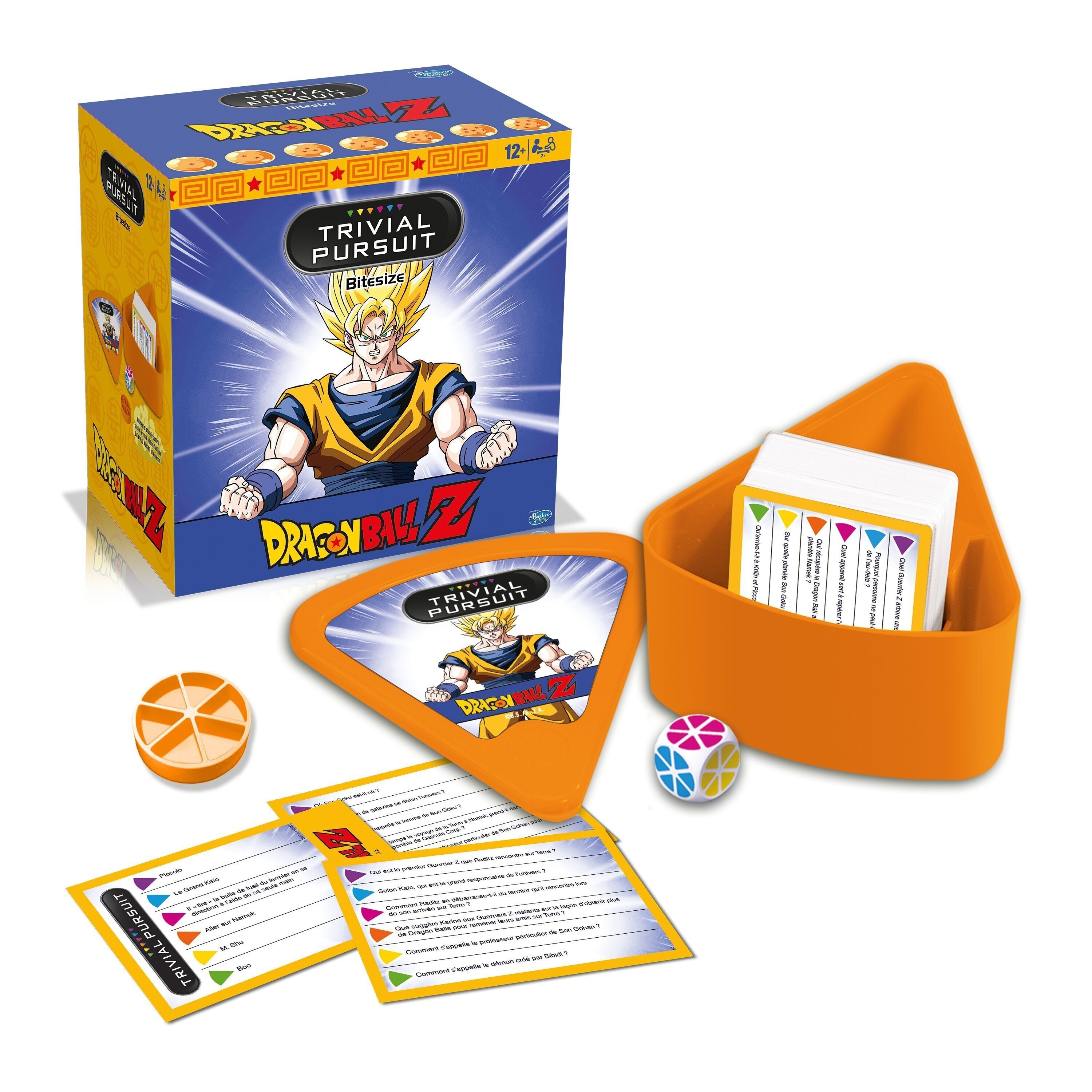 TRIVIAL PURSUIT VOYAGE DRAGON BALL Z - Gioco da tavolo a quiz - Licenza ufficiale - Hasbro Winning Moves - Regalo per i fan di Dragon Ball