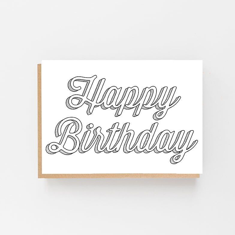 Buon compleanno - Paesaggio