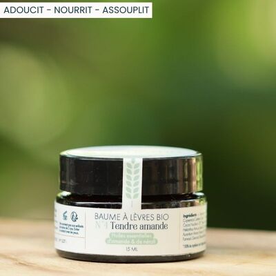 Organic Lip Balm N°4 Tender Almond & Neroli
