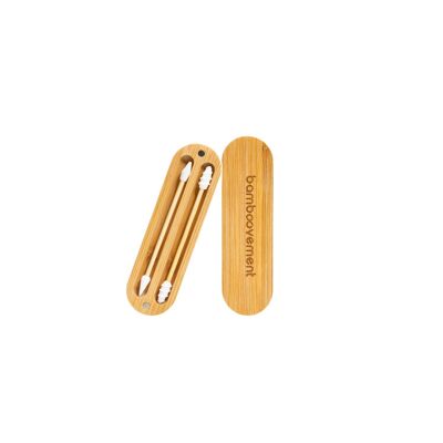 Eco-Friendly & Reusable Bamboo Buds (2pcs)