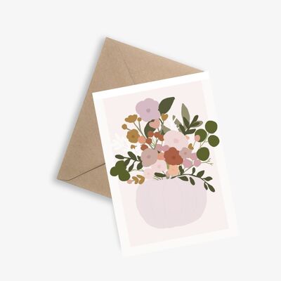 Simple Card and Poster - La Brassée de Fleurs