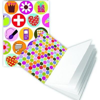 carnet ligné décoration (SKU: 8677)