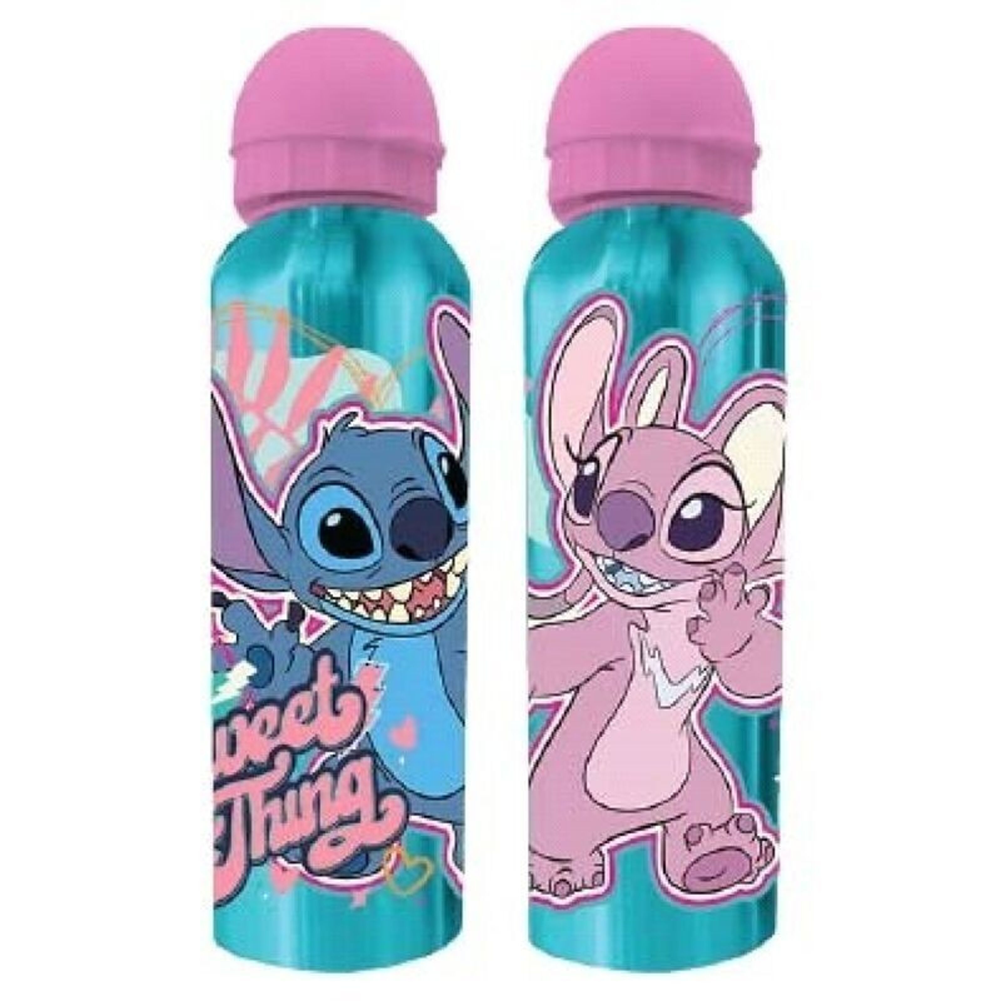 Disney Stitch and Angel & Stitch Water Bottles