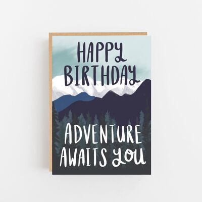 Alles Gute zum Geburtstag - Abenteuer erwartet Sie