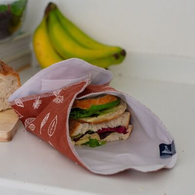 Wrap Sándwich Reutilizable - Hoja