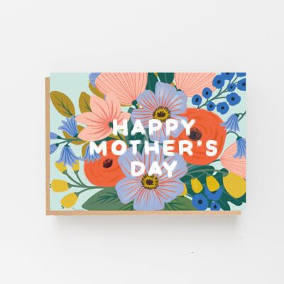 Alles Gute zum Muttertag – Bunte Blüte
