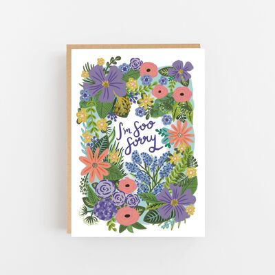 I'm Soo Sorry Greeting Card