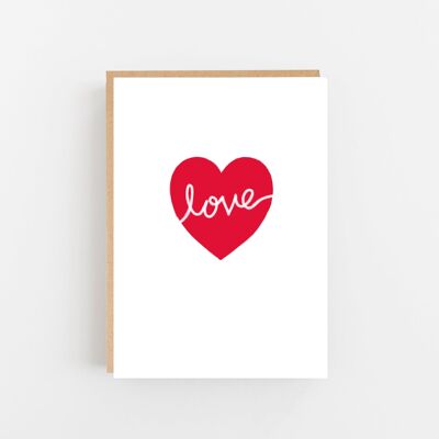 Love Heart Card