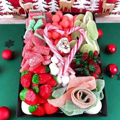 Weihnachtliches Süßigkeitentablett - Candy Board