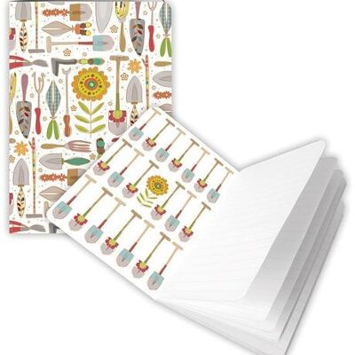 Cahier A5 ligne Jardin · (SKU: 8885)