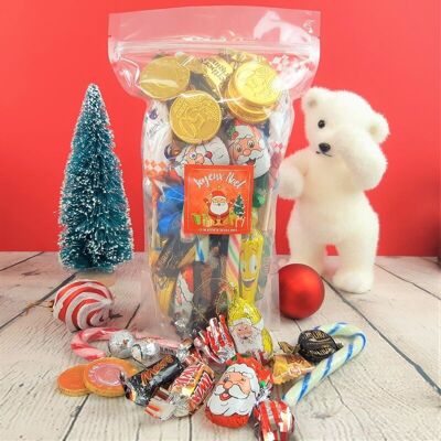 Mix of Christmas sweets and chocolates - Doypack - 650g