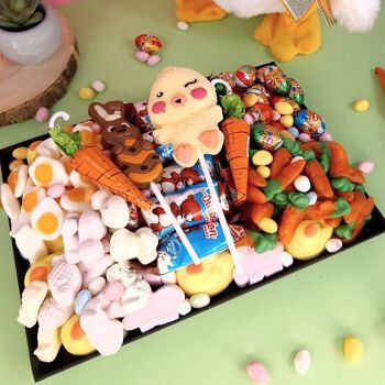 Plateau de bonbons et chocolats de Pâques - Candy Board 1