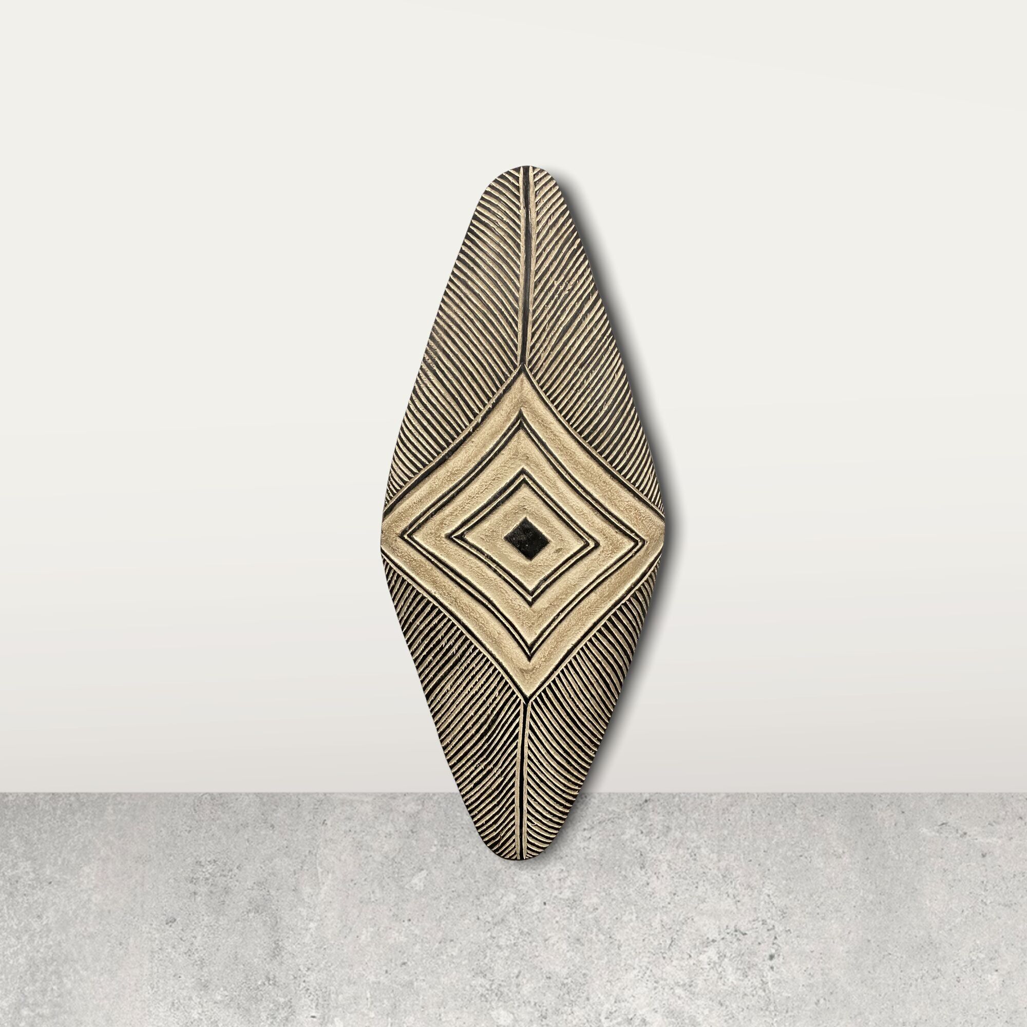 Kamerun-Schild länglich (10)