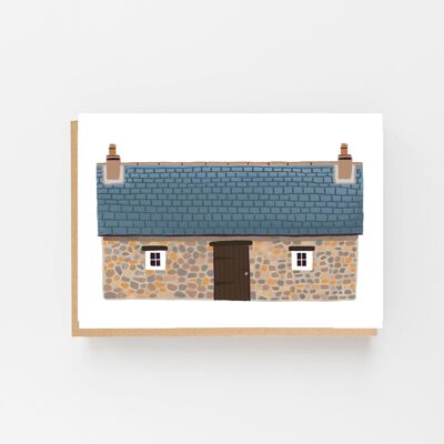 Scottish Bothy - Couleur Carte de vœux