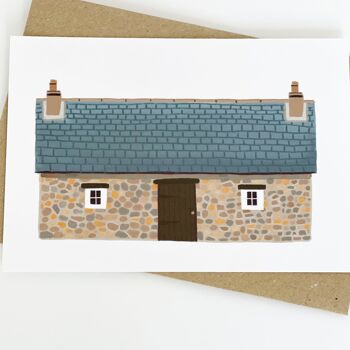 Scottish Bothy - Couleur Carte de vœux 6