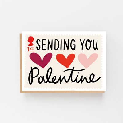 Senden Sie Liebe Palentine