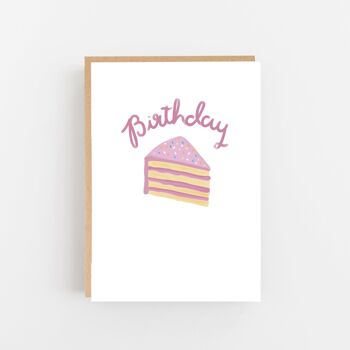 Ensemble de 8 cartes de gâteau d'anniversaire 3